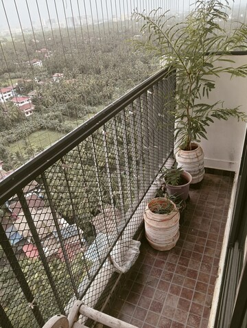 Balcony in 3 BHK Apartment at Shapoorji Pallonji Joyville, Virar West – for Sale