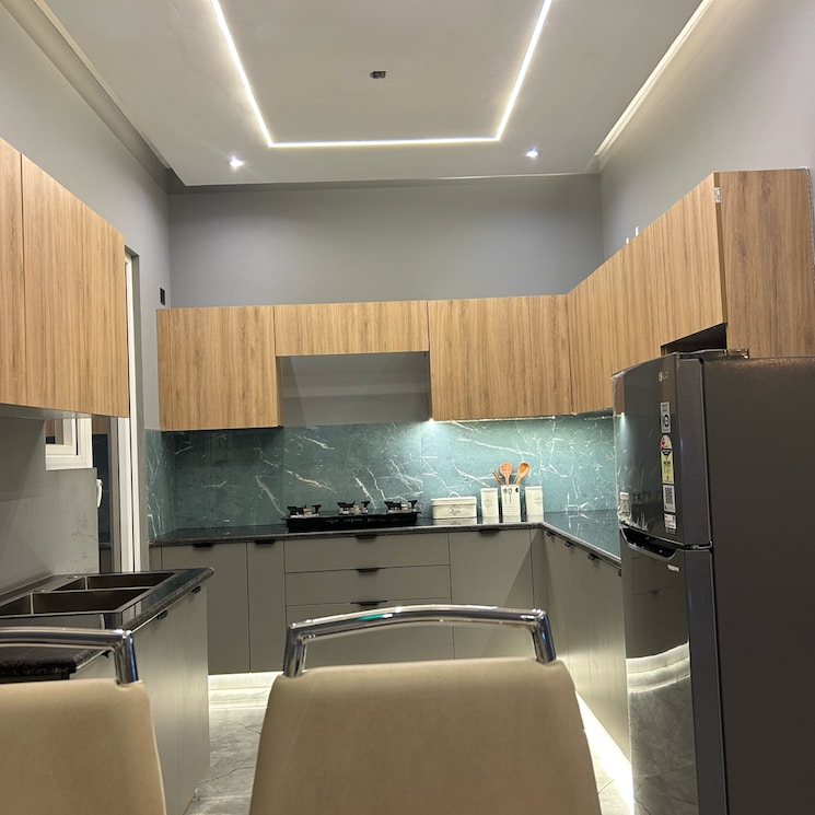 Kitchen, t-and-t-digitown-phase-1 3 Bedroom 1940 Sq.Ft. Apartment In Nasaratabad Kharkhari Ghaziabad 8301289