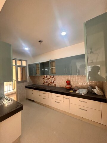 Kitchen in 3 BHK Apartment at Garur Golf Island, Sector 19b Dwarka – for Rent