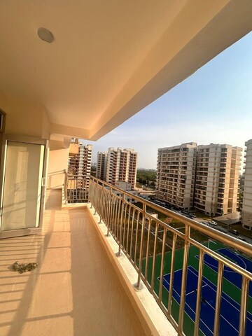 Balcony in 3 BHK Apartment at Garur Golf Island, Sector 19b Dwarka – for Rent