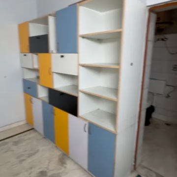 Staircase in 1.5 BHK Builder Floor at Sarvodaya Enclave – for Rent