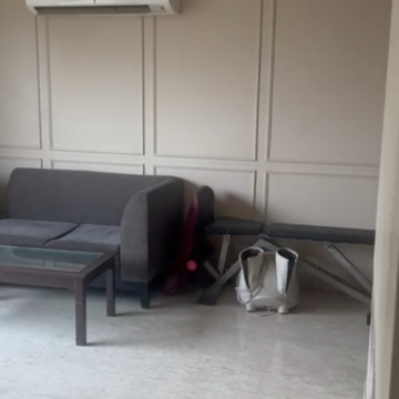Living Room in 4 BHK Builder Floor at S 27 Luxury Homes, Greater Kailash – for Rent