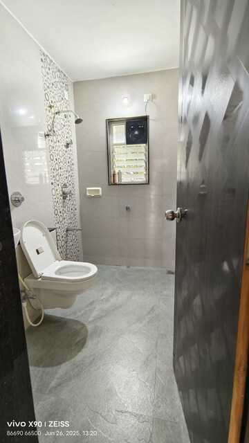 Bathroom in 3 BHK Apartment at Pashan – for Rent