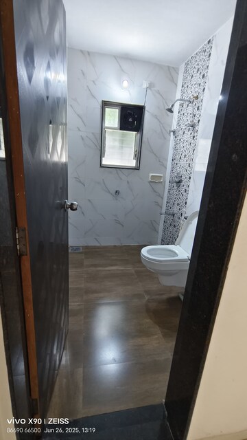 Bathroom in 3 BHK Apartment at Pashan – for Rent