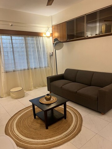 Living Room in 2 BHK Apartment at Sakal Nagar CHS, Aundh – for Rent
