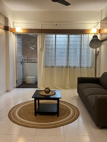 Bathroom in 2 BHK Apartment at Sakal Nagar CHS, Aundh – for Rent