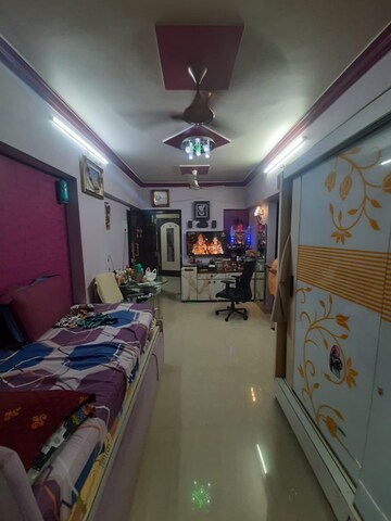 Kitchen in 1 RK Apartment at Nanji Niwas, Borivali East – for Sale