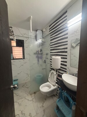 Bathroom in 2 BHK Apartment at Mount Verd filesse, Baner Pashan Link Road – for Sale