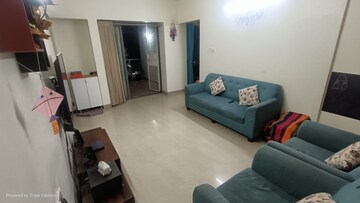 Living Room in 3 BHK Apartment at Sangani Shrushti Enclave, Baner – for Rent