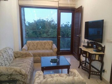 Living Room in 3 BHK Builder Floor at Veera Safdarjung Enclave, Safdarjung Enclave – for Rent