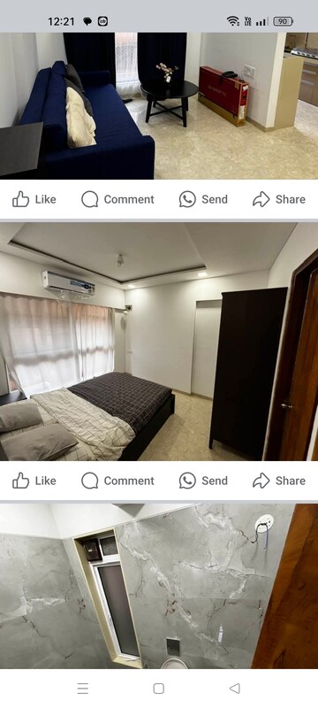 Team Area in 2 BHK Apartment at JPV Pratap Liberty One, Malad West – for Rent