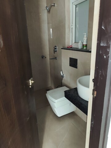 Bathroom in 3 BHK Apartment at Rishita Manhattan, Gomti Nagar – for Rent