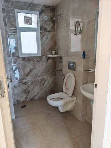 Bathroom in 3 BHK Apartment at Rishita Manhattan, Gomti Nagar – for Rent