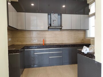 Kitchen in 3 BHK Apartment at Rishita Manhattan, Gomti Nagar – for Rent