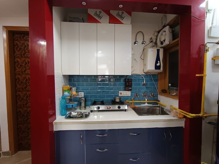 Kitchen, govindpuri 2 Bedroom 500 Sq.Ft. Builder Floor In Govindpuri Delhi 8965829