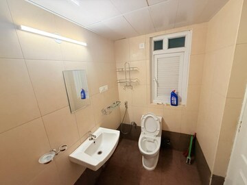 Bathroom in 2 BHK Apartment at Sai Kalyan Ultima, Thanisandra – for Rent