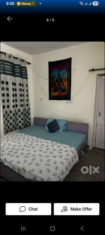 Bedroom in 2 BHK Builder Floor at Sector 37 – for Rent