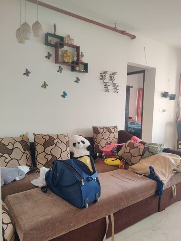 Living Room in 2 BHK Apartment at Omkar Ananta, Goregaon East – for Rent