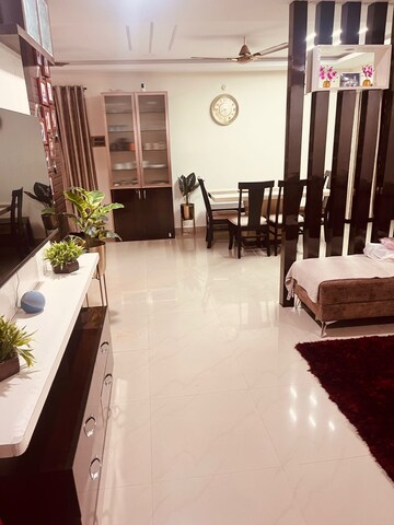 Balcony in 3 BHK Apartment at Janapriya Nile valley, Madinaguda – for Rent