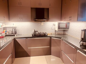 Kitchen in 3 BHK Apartment at Janapriya Nile valley, Madinaguda – for Rent
