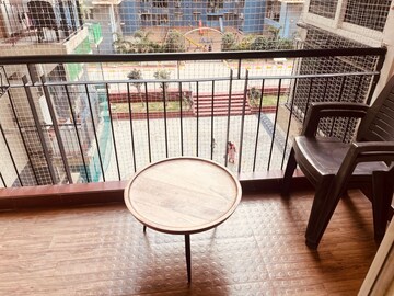 Balcony in 3 BHK Apartment at Janapriya Nile valley, Madinaguda – for Rent