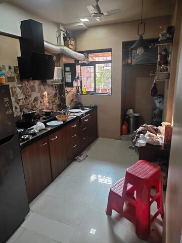 Kitchen in 1 BHK Apartment at Rutu Estate, Brahmand – for Sale