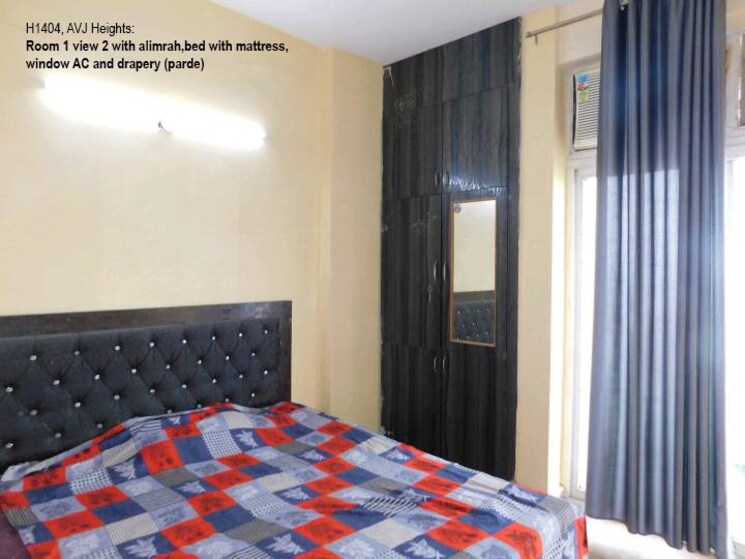 Bedroom, avj-heightss 1 Bedroom 600 Sq.Ft. Apartment In Zeta I Greater Noida Greater Noida 8965917