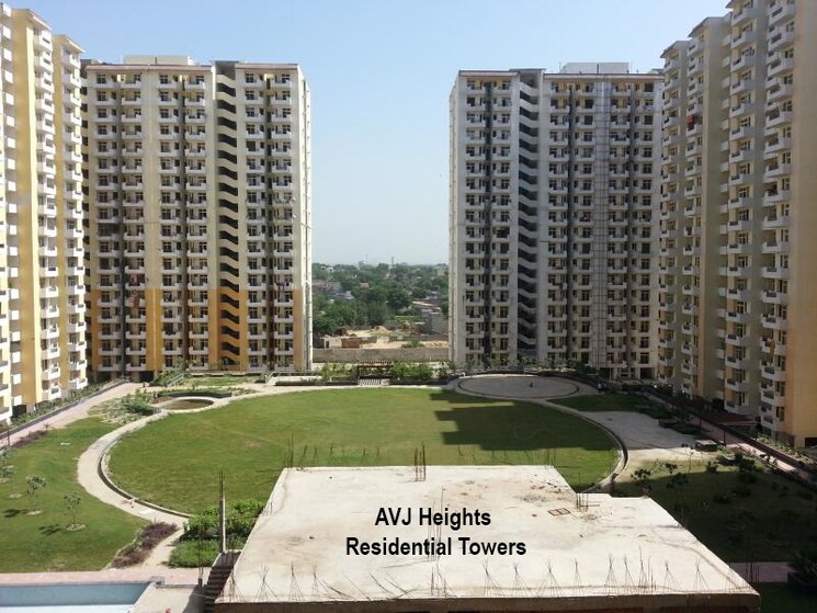 Exterior View, avj-heightss 1 Bedroom 600 Sq.Ft. Apartment In Zeta I Greater Noida Greater Noida 8965917