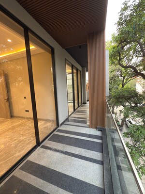 Balcony in 4 BHK Builder Floor at Greater Kailash I – for Sale