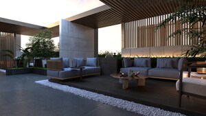 Living Room in 2 BHK Builder Floor at Starwing I Stay, Andheri East – for Sale