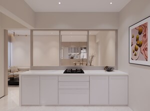 Kitchen in 2 BHK Builder Floor at Starwing I Stay, Andheri East – for Sale