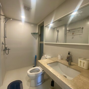 Bathroom in 2 BHK Apartment at Hiranandani Calgary, Sanne Amanikere – for Rent