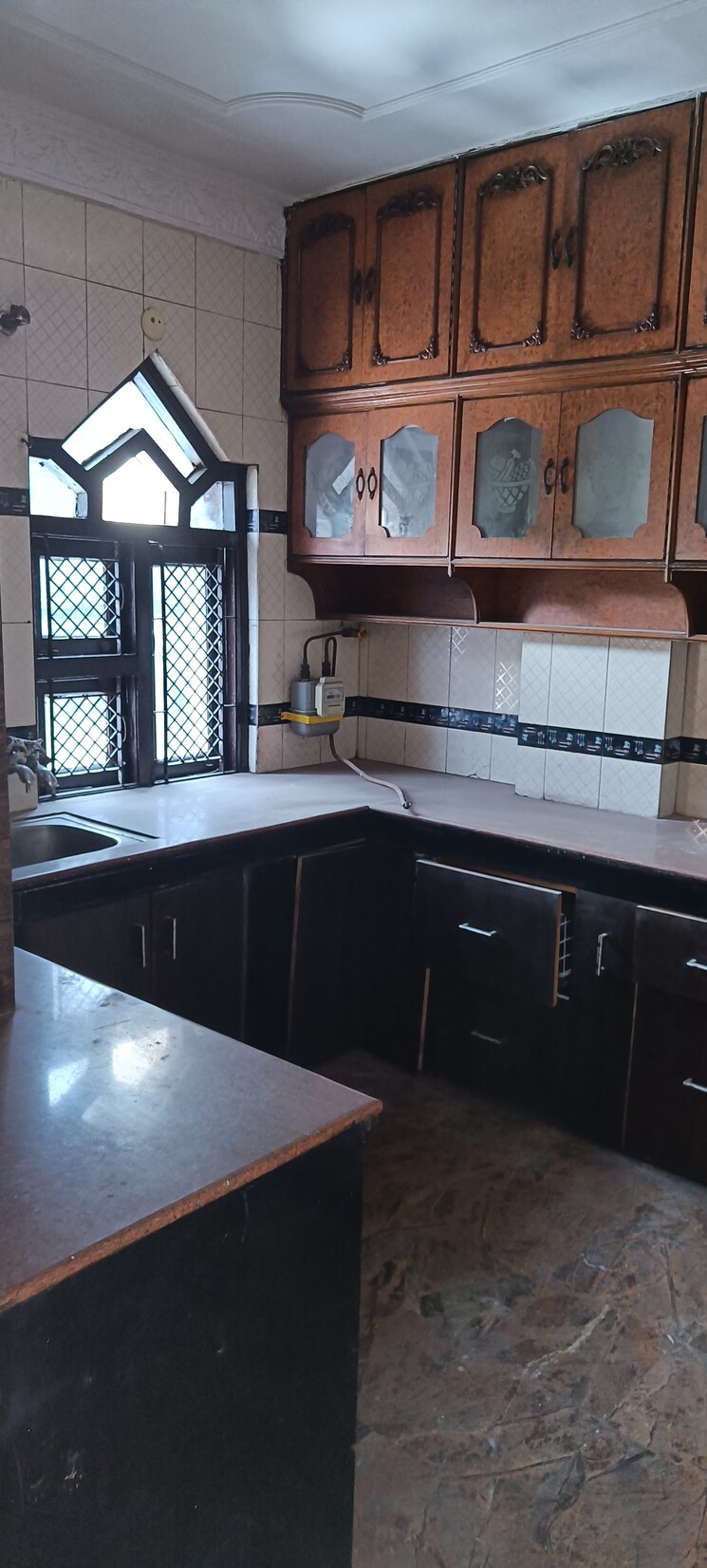 Kitchen, rohini sector 8 1 Bedroom 48 Sq.Mt. Builder Floor In Rohini Sector 8 Delhi 8966009