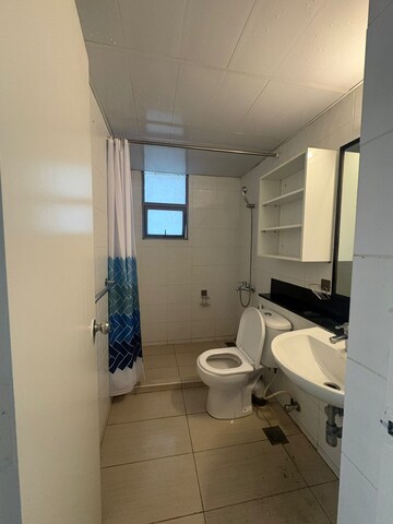 Bathroom in 3 BHK Apartment at Puravankara Elita Promenade, Jp Nagar – for Rent