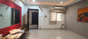 Building Lobby in 3 BHK Apartment at Ramky Towers, Gachibowli – for Sale