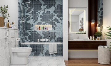 Bathroom in 5 BHK Apartment at Kalyani Nagar – for Sale