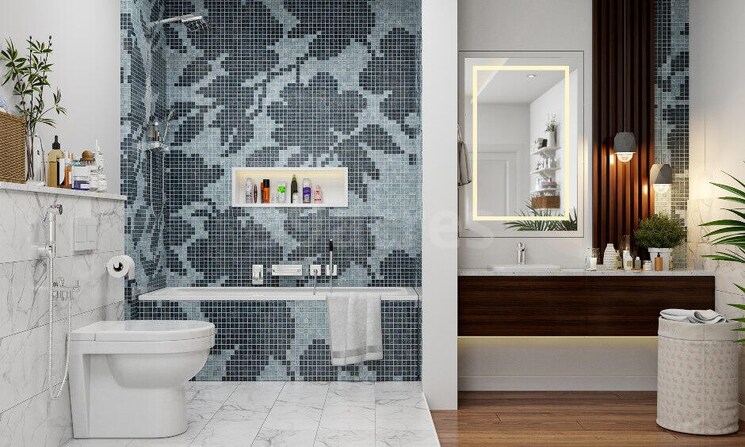 Bathroom, kalyani nagar 5 Bedroom 4500 Sq.Ft. Apartment In Kalyani Nagar Pune 8966059