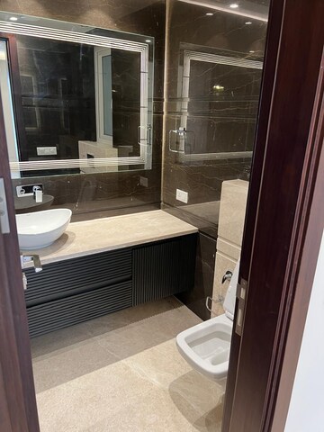 Kitchen in 3 BHK Builder Floor at Greater Kailash I – for Sale