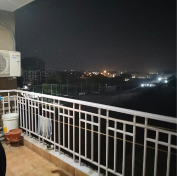 Balcony in 3 BHK Apartment at Puri Pratham, Sector 84 – for Rent