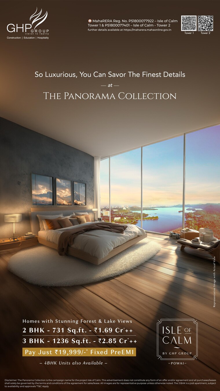 Gym, ghp-trinity 2 Bedroom 731 Sq.Ft. Builder Floor In Powai Mumbai 8966102