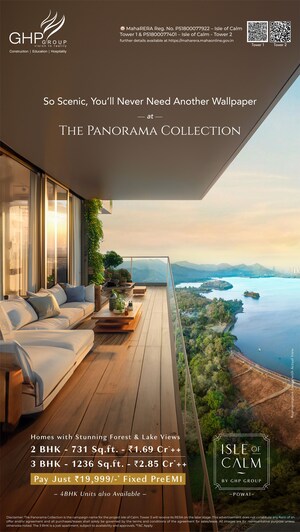 Swimming Pool in 2 BHK Builder Floor at GHP Trinity, Powai – for Sale