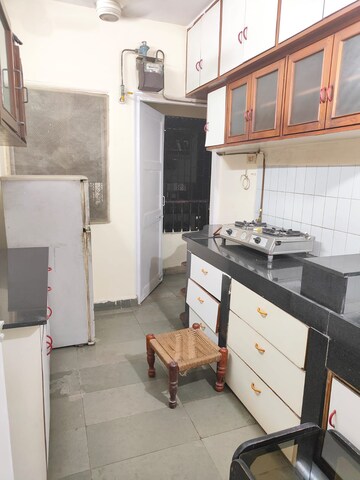 Kitchen in 1 BHK Apartment at Lok Upvan I, Manpada – for Rent
