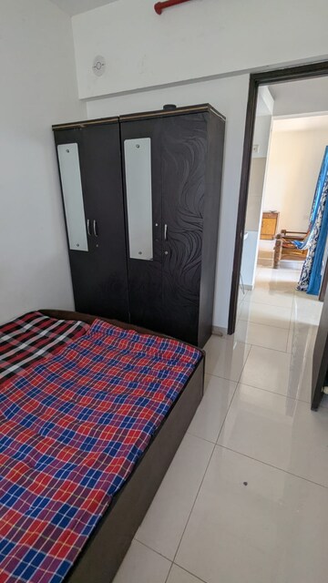 Bedroom in 2 BHK Apartment at Shapoorji Pallonji Joyville Hinjewadi, Hinjewadi – for Rent
