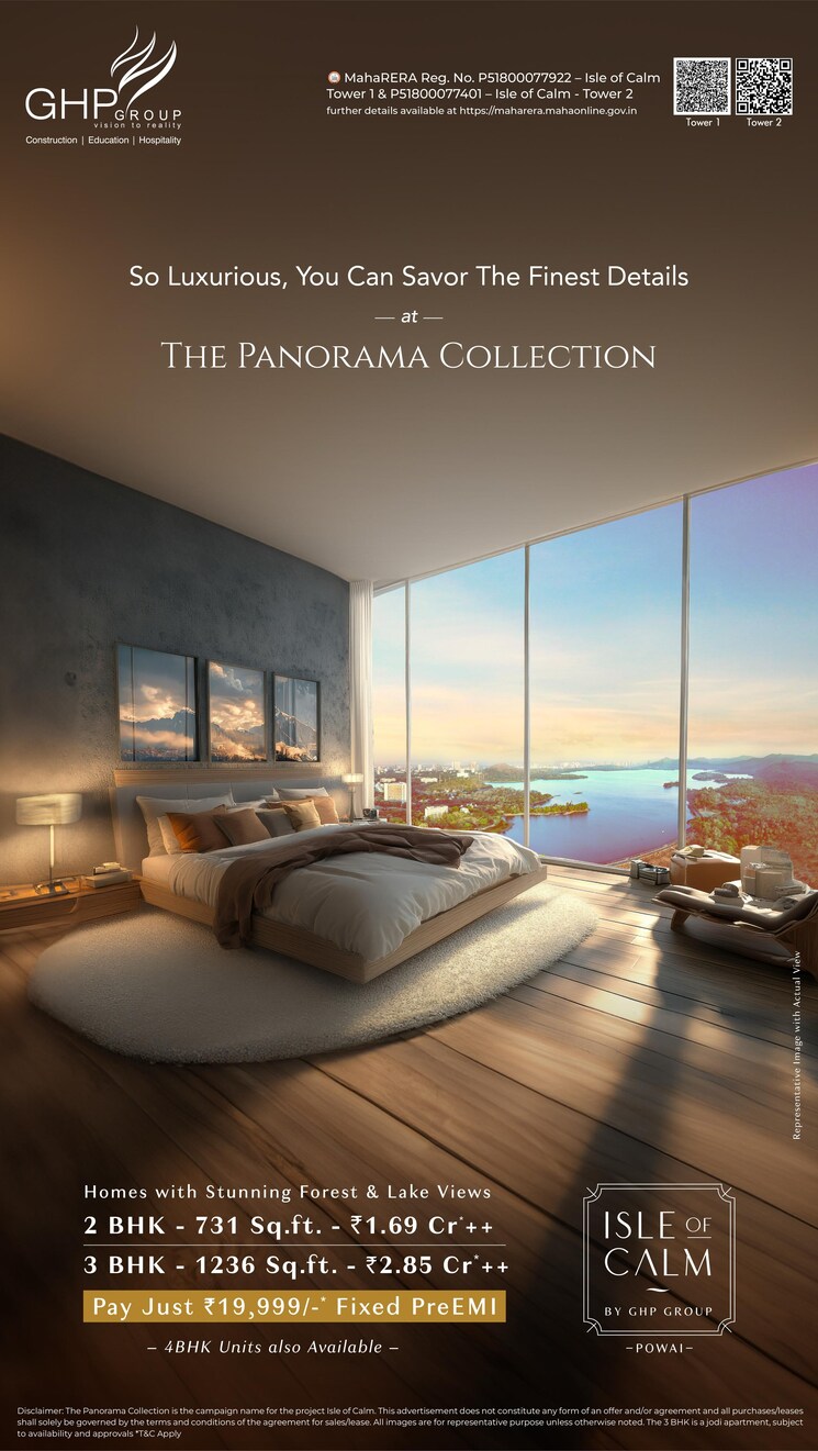 Gym, ghp-trinity 3 Bedroom 1236 Sq.Ft. Builder Floor In Powai Mumbai 8966134