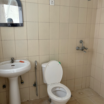 Bathroom in 2 BHK Apartment at Puri Pratham, Sector 84 – for Rent