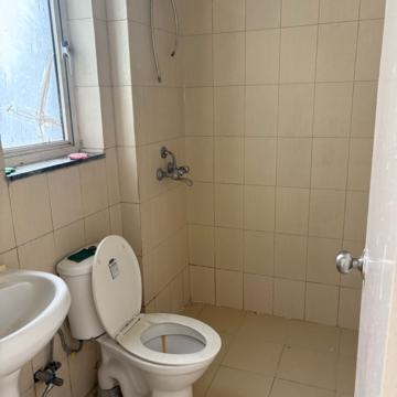 Bathroom in 2 BHK Apartment at Puri Pratham, Sector 84 – for Rent
