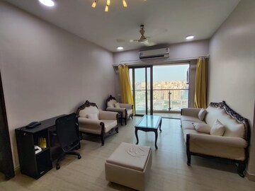 Living Room in 3 BHK Apartment at HDIL Metropolis Residences, Andheri West – for Rent