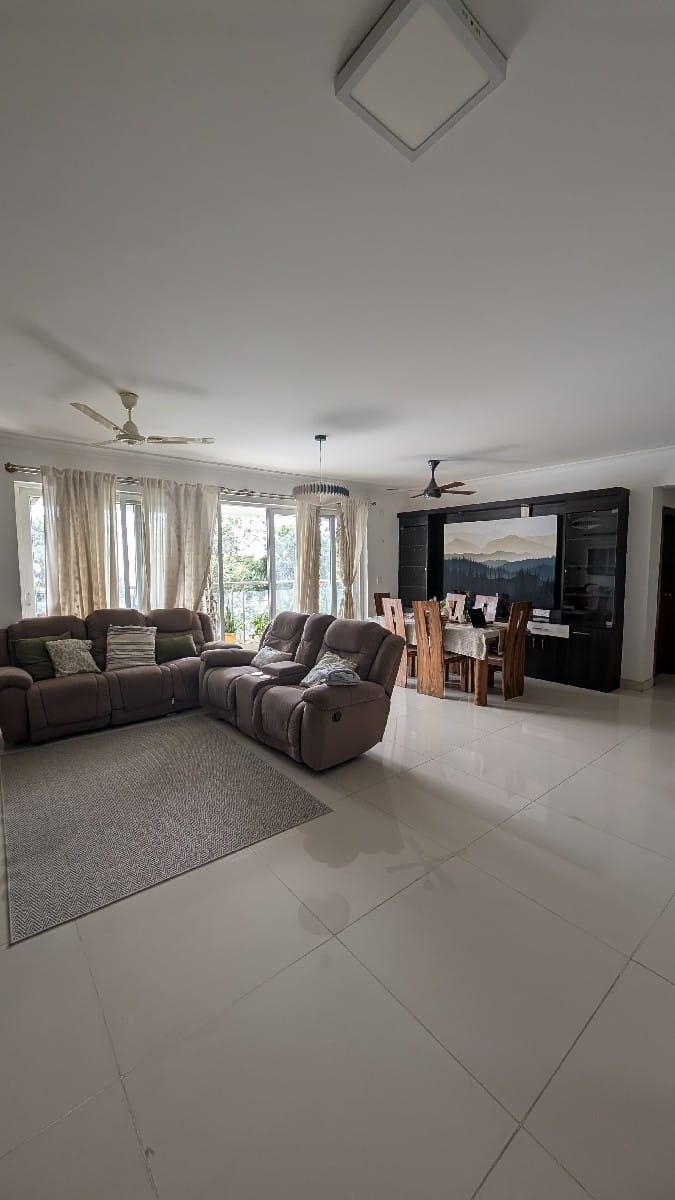 3 BHK Apartment For Rent in Puravankara Purva Whitehall