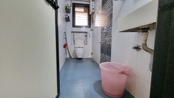 Bathroom in 2 BHK Apartment at Nalanda CHS Malad West, Malad West – for Rent