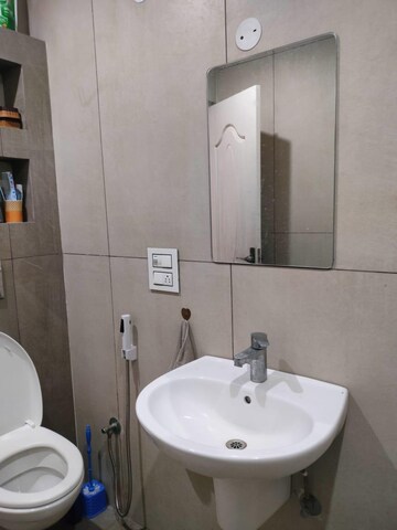 Bathroom in 3 BHK Apartment at GHB Splande, Patiala Road – for Rent